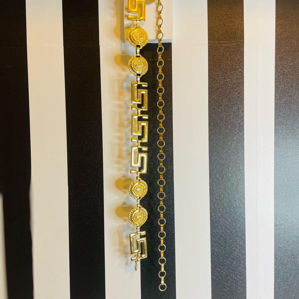 Versace Gold Medusa Bracelet